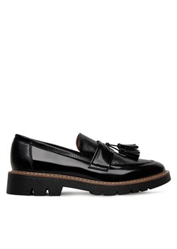 Loafersy Clara Barson WS6387-01 Czarny ze sklepu eobuwie.pl w kategorii Lordsy damskie - zdjęcie 186393562