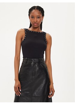 Gestuz Top Drew 10908922 Czarny Slim Fit ze sklepu MODIVO w kategorii Bluzki damskie - zdjęcie 186394233