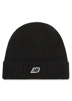 New Balance Czapka LAH53008BK Czarny ze sklepu MODIVO w kategorii Czapki zimowe damskie - zdjęcie 186394242