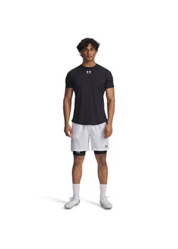 Męskie spodenki treningowe Under Armour UA Challenger Pro Shorts - białe ze sklepu Sportstylestory.com w kategorii Spodenki męskie - zdjęcie 186395740