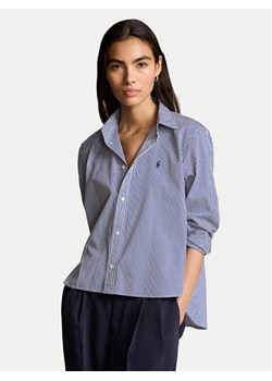 Polo Ralph Lauren Koszula 211891419001 Granatowy Regular Fit ze sklepu MODIVO w kategorii Koszule damskie - zdjęcie 186399033