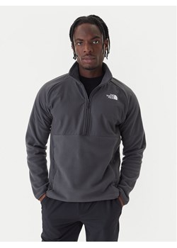 The North Face Polar 1/2 Glacier NF0A89JH Szary Regular Fit ze sklepu MODIVO w kategorii Bluzy męskie - zdjęcie 186399051