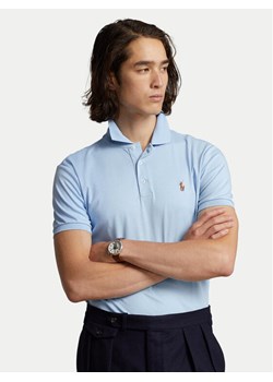 Polo Ralph Lauren Polo 710713130005 Niebieski Slim Fit ze sklepu MODIVO w kategorii T-shirty męskie - zdjęcie 186399164
