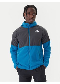 The North Face Polar Glacier NF0A89JJ Niebieski Regular Fit ze sklepu MODIVO w kategorii Bluzy męskie - zdjęcie 186399182