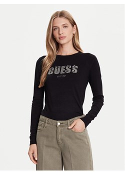Guess Sweter W5BR40 Z2NQ2 Czarny Regular Fit ze sklepu MODIVO w kategorii Swetry damskie - zdjęcie 186399204