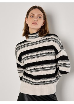 Apricot Sweter w kolorze biało-czarnym ze sklepu Limango Polska w kategorii Swetry damskie - zdjęcie 186404064