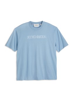 Scotch &amp; Soda Koszulka w kolorze błękitnym ze sklepu Limango Polska w kategorii T-shirty męskie - zdjęcie 186404320