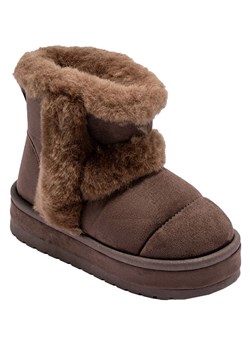 C'M Botki zimowe w kolorze brązowym ze sklepu Limango Polska w kategorii Śniegowce damskie - zdjęcie 186407710