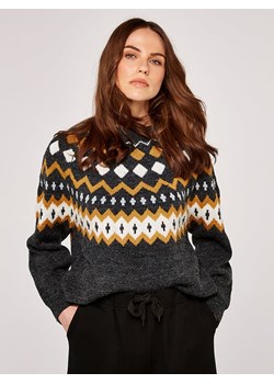 Apricot Sweter w kolorze antracytowo-żółtym ze sklepu Limango Polska w kategorii Swetry damskie - zdjęcie 186408021
