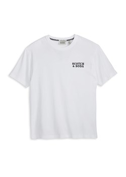 Scotch &amp; Soda Koszulka w kolorze białym ze sklepu Limango Polska w kategorii T-shirty męskie - zdjęcie 186408212