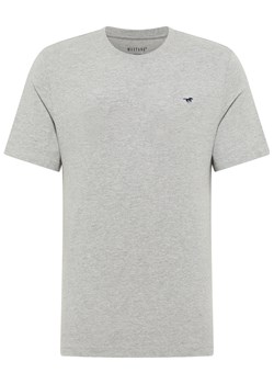 Męski T-Shirt Mustang Style Alex Mid Grey Mélange 1017338 4140 ze sklepu YouNeedit.pl w kategorii T-shirty męskie - zdjęcie 186408474