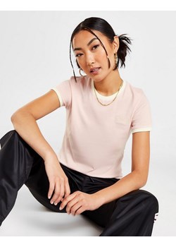FILA T-SHIRT SLIM RINGER T PNK/WH ze sklepu JD Sports  w kategorii Bluzki damskie - zdjęcie 186408550