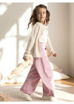Sinsay - Jeansy wide leg - różowy - id: 386EW-39J - marki Sinsay - 186413713 Sinsay - Jeansy wide leg - różowy ze sklepu Sinsay w kategorii Spodnie dziewczęce - zdjęcie 186413713