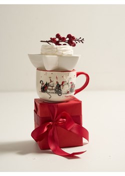 Sinsay - Kubek z motywem świątecznym - wielobarwny ze sklepu Sinsay w kategorii Kubki - zdjęcie 186413763