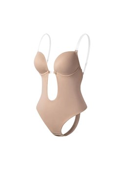 Body modelujące - Beżowy S ze sklepu Intimica.pl w kategorii Body damskie - zdjęcie 186415304