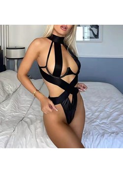 Body z wycięciem - Czarny S ze sklepu Intimica.pl w kategorii Body damskie - zdjęcie 186415481