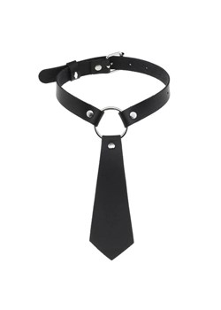 Choker krawat - Czarny ze sklepu Intimica.pl w kategorii Naszyjniki - zdjęcie 186415651