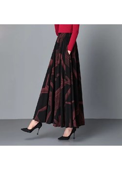 Elegancka spódnica maxi we wzory - M ze sklepu Intimica.pl w kategorii Spódnice - zdjęcie 186417272