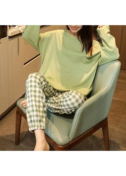 Luźna piżama - Zielony S/M ze sklepu Intimica.pl w kategorii Piżamy damskie - zdjęcie 186420703