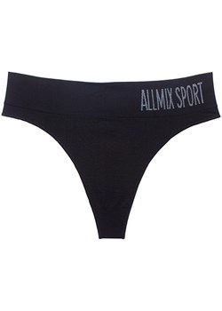 Sportowe majtki z wysokim stanem - Czarny M - id: 8688323330377 - marki Intimica - 186423863 Sportowe majtki z wysokim stanem - Czarny M ze sklepu Intimica.pl w kategorii Majtki damskie - zdjęcie 186423863