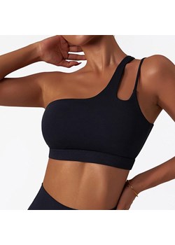 Top sportowy na jedno ramię - Czarny S - id: 8688198385993 - marki Intimica - 186425160 Top sportowy na jedno ramię - Czarny S ze sklepu Intimica.pl w kategorii Biustonosze - zdjęcie 186425160
