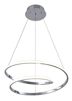 Spiralna lampa wisząca LED nad stół - S036-Frimo ze sklepu Edinos.pl w kategorii Lampy wiszące - zdjęcie 186426393