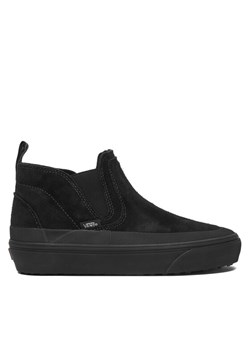Sneakersy Vans MTE Mid-Slip Insulated VN000DANBLK1 Czarny ze sklepu eobuwie.pl w kategorii Półbuty damskie - zdjęcie 186426503