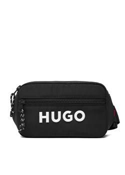 Saszetka nerka HUGO G00552 Czarny ze sklepu eobuwie.pl w kategorii Nerki - zdjęcie 186426522