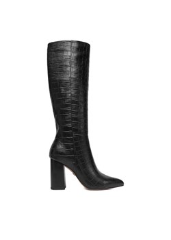 Kozaki Nine West CEO-RASHAAD-01 Czarny ze sklepu eobuwie.pl w kategorii Kozaki damskie - zdjęcie 186426524