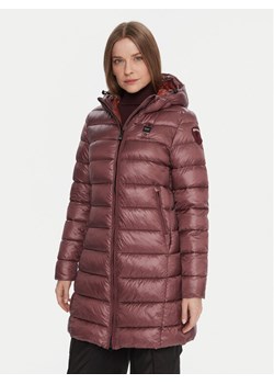 Blauer Płaszcz przejściowy 25WBLDK02069 Bordowy Regular Fit ze sklepu MODIVO w kategorii Płaszcze damskie - zdjęcie 186427192