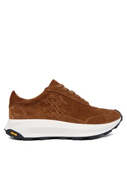 Tory Burch Sneakersy Tory Trainer 170914 Brązowy - id: 0000305632906 - marki Tory Burch - 186427231 Tory Burch Sneakersy Tory Trainer 170914 Brązowy ze sklepu MODIVO w kategorii Buty sportowe damskie - zdjęcie 186427231