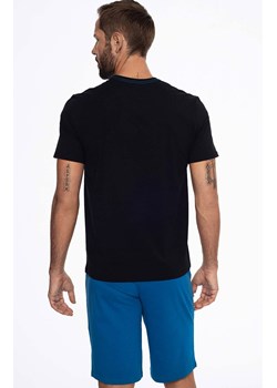 Bawełniana piżama męska Earth 41292-99X, Kolor czarno-niebieski, Rozmiar M, Henderson ze sklepu Primodo w kategorii Piżamy męskie - zdjęcie 186428394