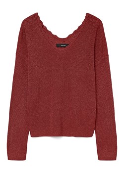 Vero Moda Sweter w kolorze bordowym ze sklepu Limango Polska w kategorii Swetry damskie - zdjęcie 186428524