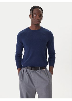 Robe di Kappa Sweter Lamb Bimberke 670477X Granatowy Regular Fit ze sklepu MODIVO w kategorii Swetry męskie - zdjęcie 186429544