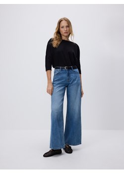 Reserved - Jeansy baggy fit - niebieski ze sklepu Reserved w kategorii Jeansy damskie - zdjęcie 186430923