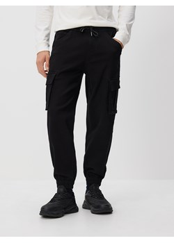 Reserved - Jeansy cargo jogger - czarny ze sklepu Reserved w kategorii Spodnie męskie - zdjęcie 186432261