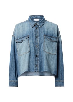 Joop Jeans Damska bluzka dżinsowa - Ursa Kobiety Bawełna denim jednolity - id: 777223-0001-09900 - marki Joop! - 186432470 Joop Jeans Damska bluzka dżinsowa - Ursa Kobiety Bawełna denim jednolity ze sklepu vangraaf w kategorii Koszule damskie - zdjęcie 186432470