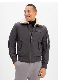 Alpha Industries Kurtka męska Mężczyźni Sztuczne włókno czarny jednolity ze sklepu vangraaf w kategorii Kurtki męskie - zdjęcie 186432483