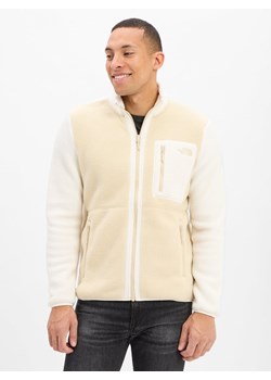 The North Face Męska kurtka polarowa - Yumiori Mężczyźni Sztuczne włókno beżowy wzorzysty ze sklepu vangraaf w kategorii Kurtki męskie - zdjęcie 186432500