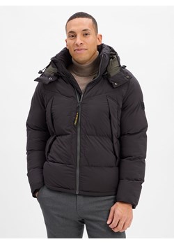 G-Star RAW Pikowana kurtka męska Mężczyźni Sztuczne włókno czarny jednolity ze sklepu vangraaf w kategorii Kurtki męskie - zdjęcie 186432553