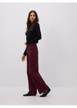 Reserved - Jeansy wide leg - brązowy - id: 617GT-83J - marki Reserved - 186435471 Reserved - Jeansy wide leg - brązowy ze sklepu Reserved w kategorii Jeansy damskie - zdjęcie 186435471