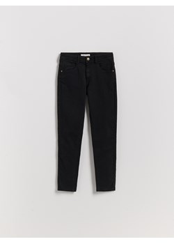 Reserved - Spodnie Slim fit - czarny ze sklepu Reserved w kategorii Spodnie chłopięce - zdjęcie 186435481