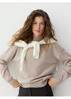 Reserved - Sweter z wełny merino - beżowy ze sklepu Reserved w kategorii Swetry damskie - zdjęcie 186435664