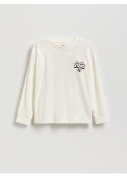 Reserved - Longsleeve Brawl Stars - złamana biel ze sklepu Reserved w kategorii T-shirty chłopięce - zdjęcie 186436772