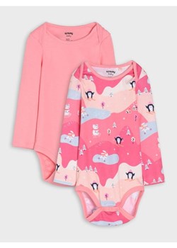Sinsay - Body 2 pack - wielobarwny ze sklepu Sinsay w kategorii Odzież dla niemowląt - zdjęcie 186437972