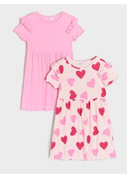 Sinsay - Sukienki 2 pack - wielobarwny ze sklepu Sinsay w kategorii Sukienki dziewczęce - zdjęcie 186438031