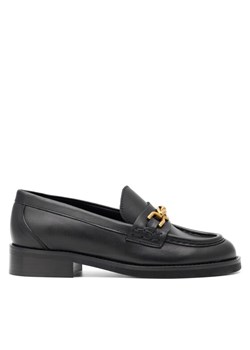 Loafersy Gino Rossi Sara 23SS91 Czarny ze sklepu eobuwie.pl w kategorii Lordsy damskie - zdjęcie 186438071