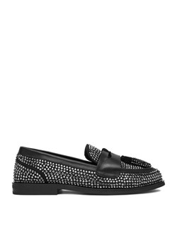 Loafersy Eva Minge EO-MAYA-V1792-545-1 Czarny ze sklepu eobuwie.pl w kategorii Lordsy damskie - zdjęcie 186438091