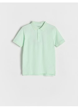 Reserved - T-shirt polo - jasnozielony ze sklepu Reserved w kategorii T-shirty chłopięce - zdjęcie 186439143