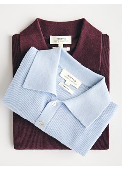 Reserved - Sweter z wełny merino - jasnoniebieski ze sklepu Reserved w kategorii Swetry damskie - zdjęcie 186439433